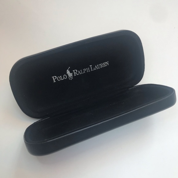 Polo Ralph Lauren Accessories - Polo by Ralph Lauren Black Leather Glasses Case
